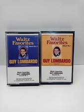 Set of 2 Guy Lombardo Cassette Tapes Waltz Favorites