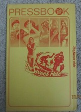 THE SWEET RIDE ORIGINAL PRESSBOOK 1968 NO CUT OUTS SURFER BIKER JACQELINE BISSET