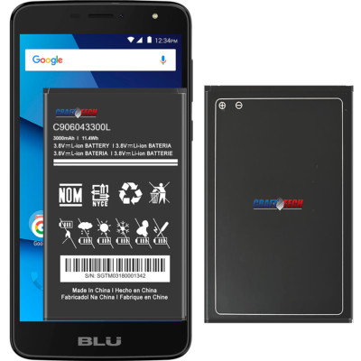 BLU Studio View XL S790Q Replacement Battery C906043300L 3000 mAh 11.40Wh 3.8V