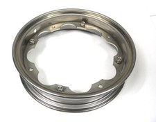 Lambretta Wheel rim plain stainless steel Bgm