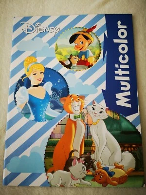 Walt Disney - Ausmalbuch (32 Ausmalbilder mit Vorlagen)