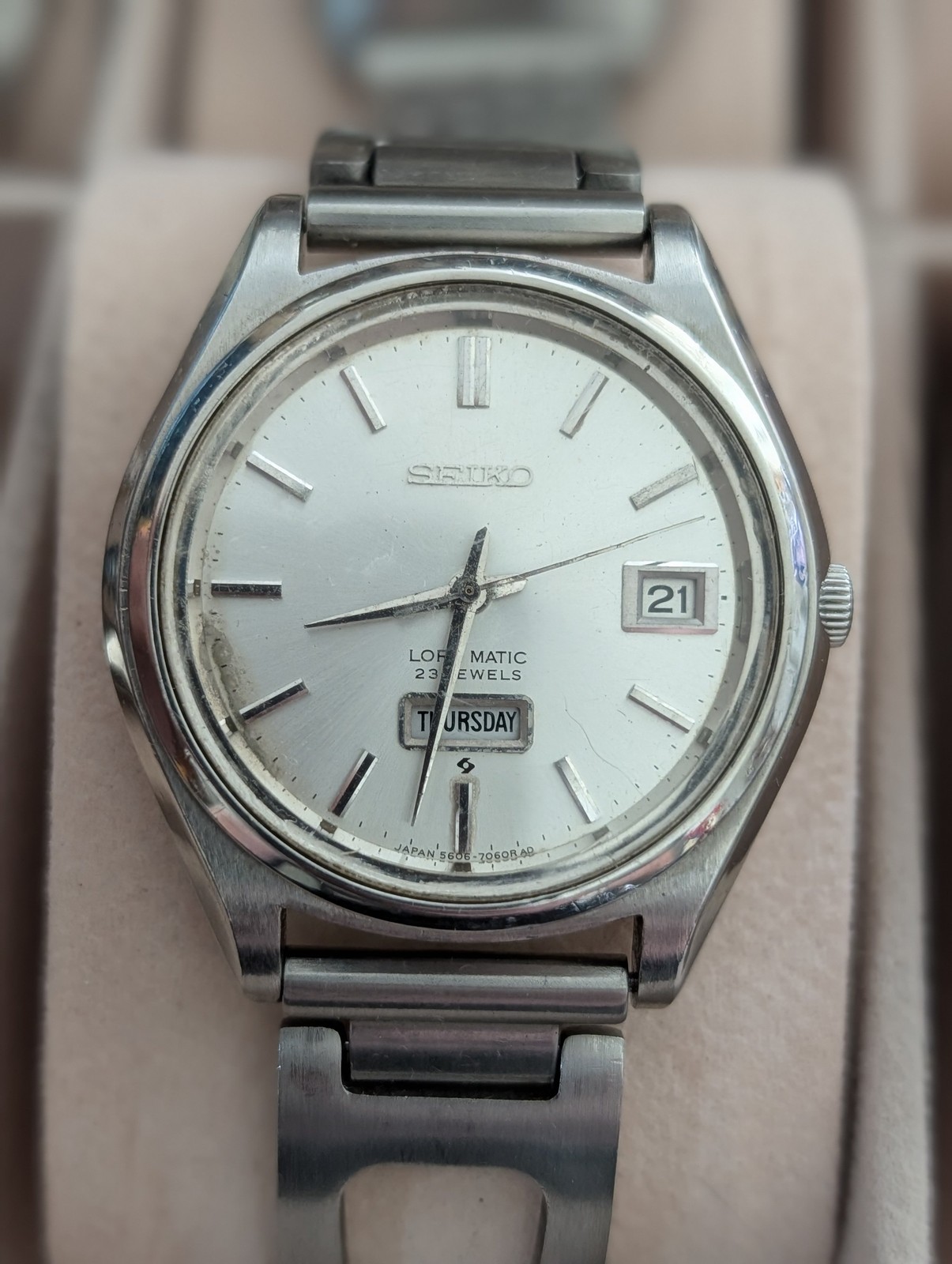 Seiko Lord Matic 23 Jewel Day Date Automatic - Gem