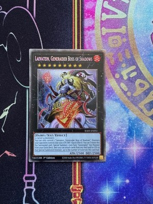 Laevatein, Generaider Boss of Shadows - RA05-EN051 - 1st Starlight Rare NM
