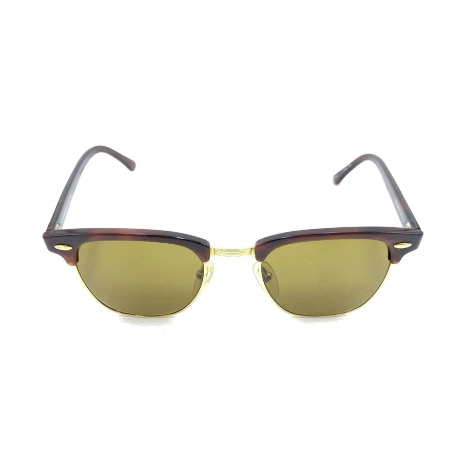 Очки солнцезащитные Serengeti коричневые золотистые квадратные Clubmaster оправы дизайнерские мужские женские - Изображение 2 из 4