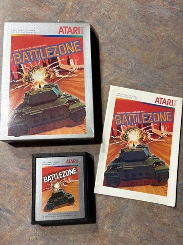 BATTLEZONE Atari 2600 Video Game Complete In Box CIB