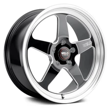 Weld Performance S155 Ventura Drag Wheels 18x5 (-23, 5x120.65) Rims Set of 4