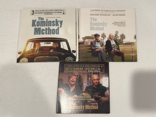 NETFLIX The Kominsky Method FYC Season 1- 3 DVD Michael Douglas Promo Screener