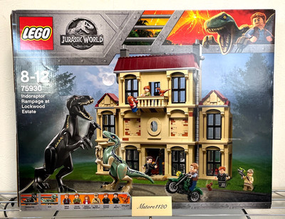 LEGO Jurassic World Indien Raptor Rampages at Lockwood Estate 75930 Block Spi...