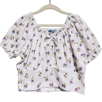 KID GIRLS NEW WITH TAGS BEAUTIFUL BOUTIQUE FLORAL BLOUSE