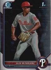 2022 Bowman Draft #BDC-117 Alex McFarlane Chrome