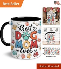 Best Dog Mom Ever Gifts - Mother's Day Gift Idea Mug Mama Present Mom to Be