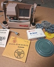 Vintage Mansfield Model 650 Film Strip Movie Action Editor 8mm Splicing Orig Box