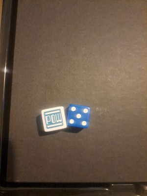 Monopoly Gamer 2 Dice 2017 Replacement Pieces Parts Power Up Numbered Pre-owned 