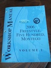 2006 Mercury Montego Body Electrical Troubleshooting Service Repair Manual Xo 2006 Mercury Montego Body Electrical Troubleshooting Service Repair Manual Xo