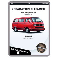 Vw Transporter T3 Fahrwerk Achsen Lenkung Bremsen Werkstatthandbuch Pdf Datei