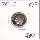1978 S Proof Roosevelt Dime 10c Coin From Proof Set  #2004 — photo 1