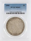 1896 Morgan Silver Dollar PCGS MS63 S$1 Philadelphia Minted No Reserve