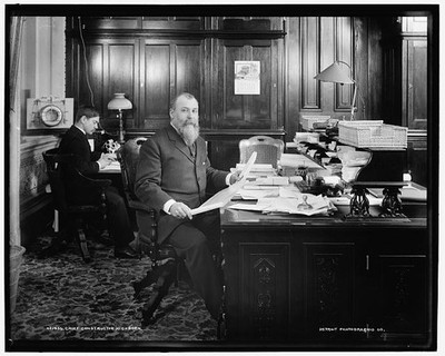 Photo:Chief Constructor Hichborn Office Portrait 1890s