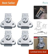 4Pack Stainless Steel Butterfly Twist Latch Keepers Small Surface Mount Box C...