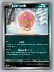 Spiritomb 129/198 Scarlet & Violet Base Set Uncommon