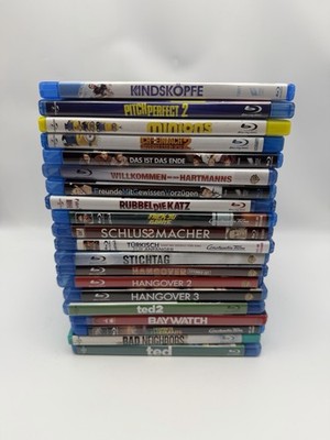20x Blu-ray Filme Paket Sammlung Comedy Komödie DVD Hangover Minions Blu-ray 2