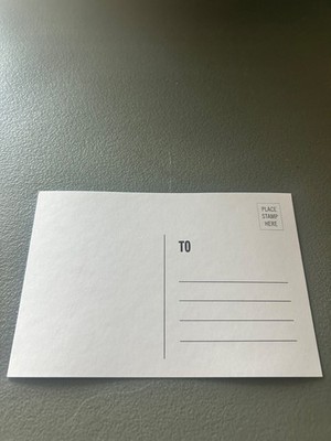 1PCS Blank Postcards for Mailing, 4 x 6 inches Post Cards for Mailing