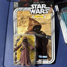 2017 Hasbro Star Wars The Black Series 40th Anniversary Jawa 6  Scale MOSC