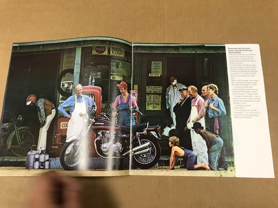 老式1974年川崎代理销售员手册 — 第 3/4 张图片