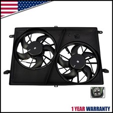 621-390 For 2009-2017 Chevrolet Traverse Radiator Condenser Cooling Fan Assembly