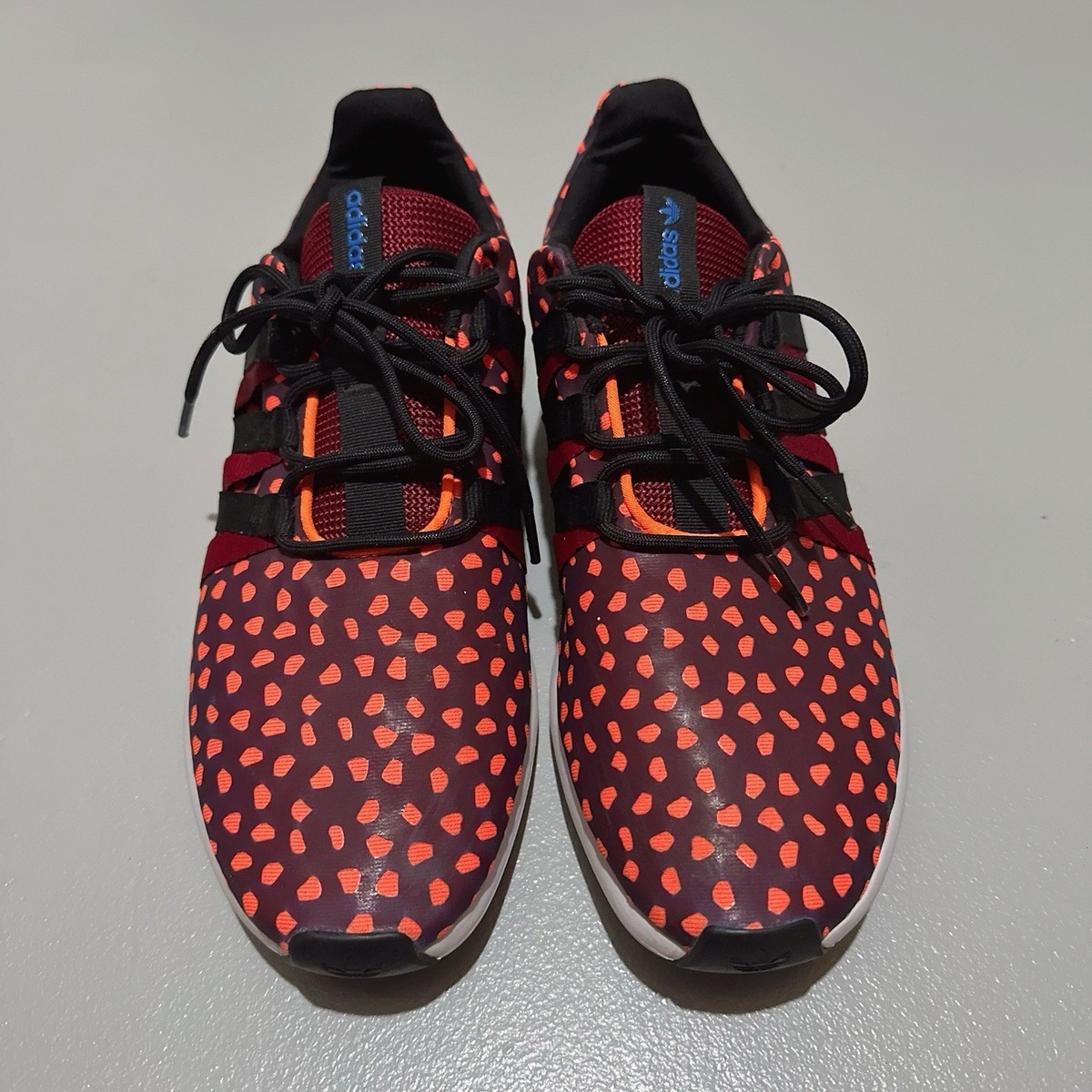 Adidas Originals SL Loop CT Burgundy Orange Speckled Men's Size 8 Q16405 View 3