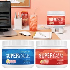 Nello Super Calm Calming Drink Mix Raspberry Lemonade 30 Servings Fruit Powder-