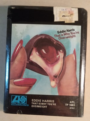 8-track VGT 1976. Eddie Harris. New Sealed. Holes In Seal.