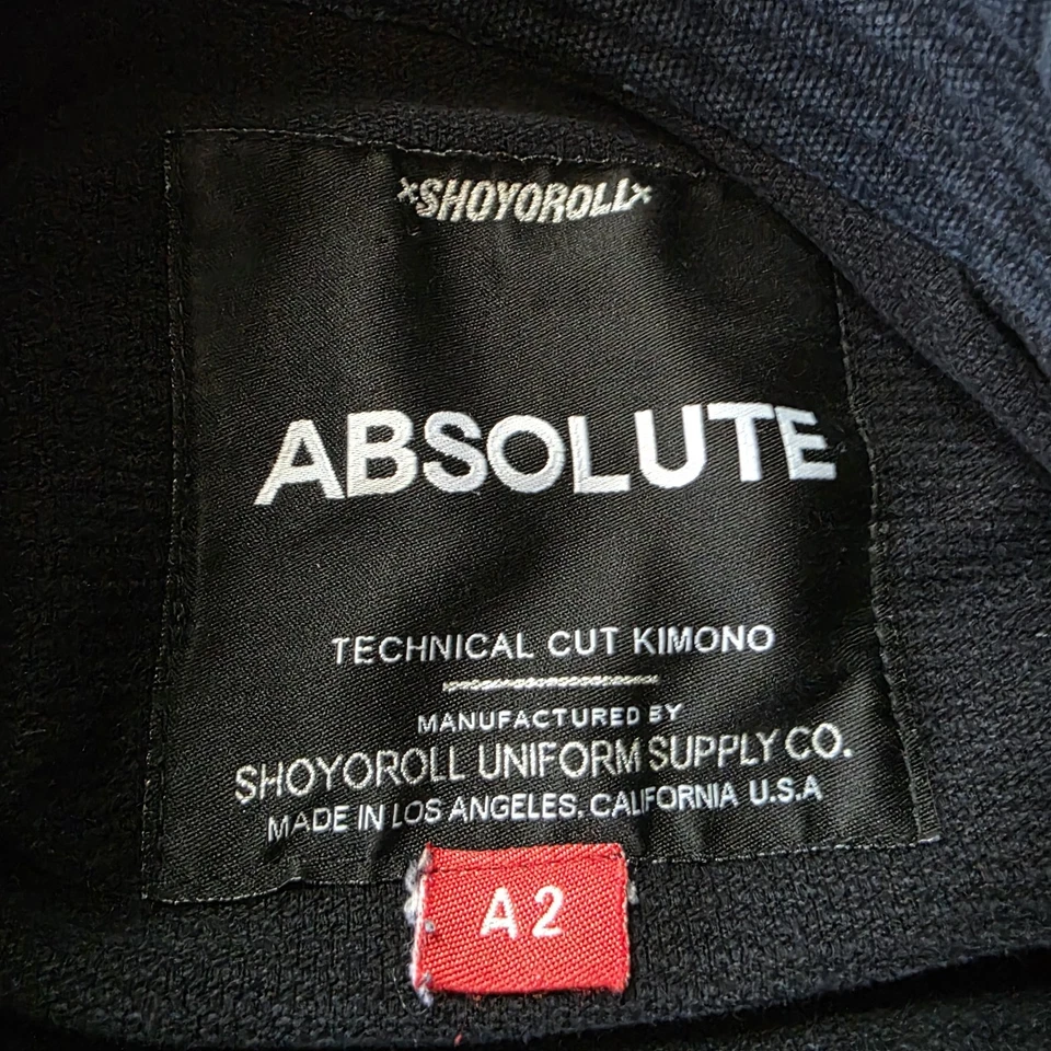Chaqueta Shoyoroll Corte Técnico Absoluto Kimono Uniforme Jiu Jitsu MMA A2/Parches Foto 4 de 4