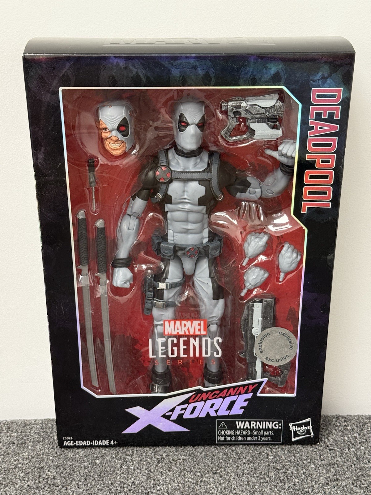 R Us Marvel Legends Uncanny X Force Deadpool 12" Action Figu