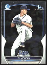 2023 Bowman Draft Chrome Prospects TJ Nichols #BDC-153 GS1-8