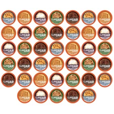 Assorted Flavored Coffee Pods for Keurig K Cup Brewers, 40 Count Variety Pack...