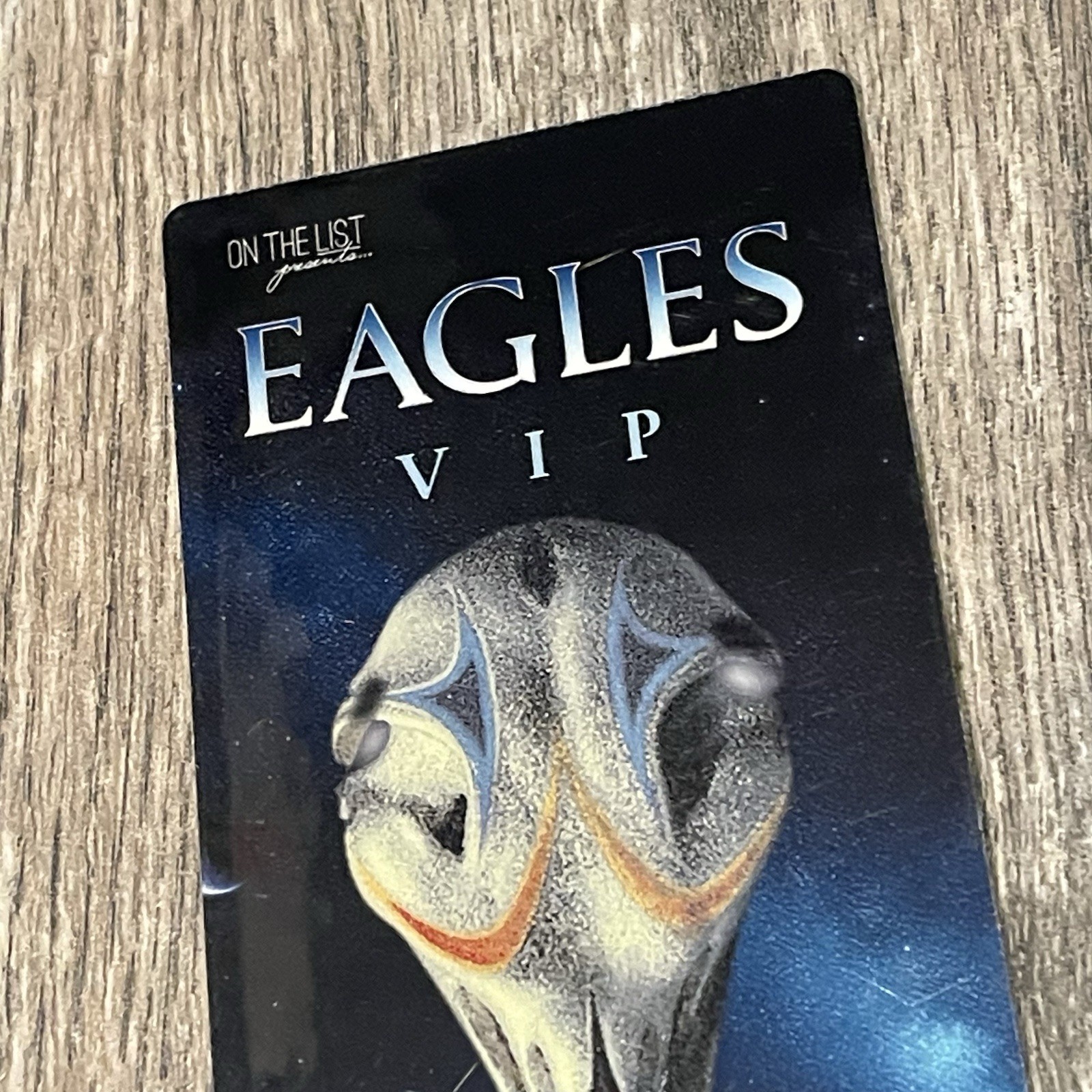 Eagles Live At The Sphere Las Vegas VIP Souvenir Ticket On The List 