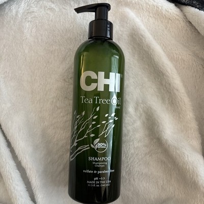Chi Tea Tree Oil Shampoo Sulfate & Paraben Free 11.5 Ounces Pack of 1