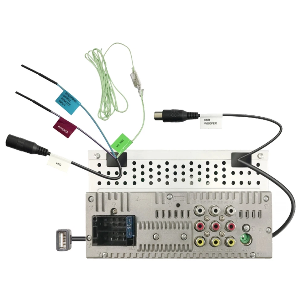 JVC KWM180BT Double DIN 6.8" Screen Bluetooth USB Multimedia Stereo Receiver - Image 3 of 4