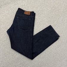 Mens HUGO BOSS MAINE Stretch Straight Regular Fit Blue Jeans Size W38 L32