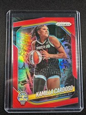 2025 Panini Prizm WNBA Kamilla Cardosa Red /299