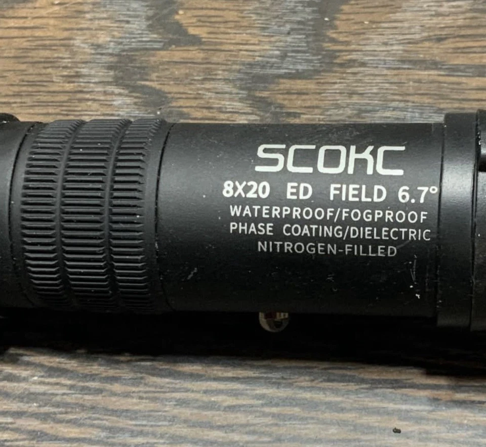 SCOKC 8x20 Monocular Telescope Bak4 Glass Prism for Bird Watching On The Go New - Image 2 of 4