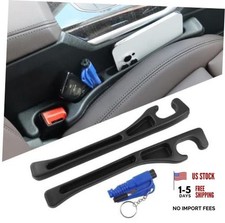2PCS Car Seat Gap Filler,Anti-Drop Car Seat Crack Organizer,Prevent Items