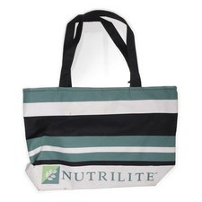 Nutrilite, Stoffbeutel, Unisex (Erwachsene), Schwarz/Grün/Weiß, 37, 9 #C2T