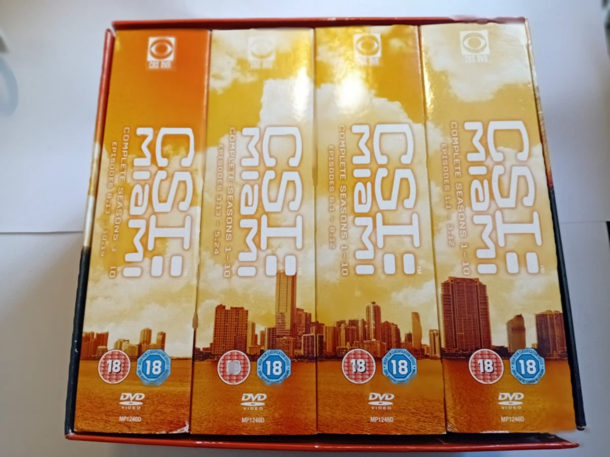CSI∶MIAMI　DVDBOX1〜10全シーズンコンプリートセット CSI Miami: The Complete Series Seasons 1-10 ( DVD 65-Disc BOX SET