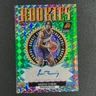 2025-26 Topps Finest Rasheer Fleming  Rookie Finest Auto Green Refractor /75#Z