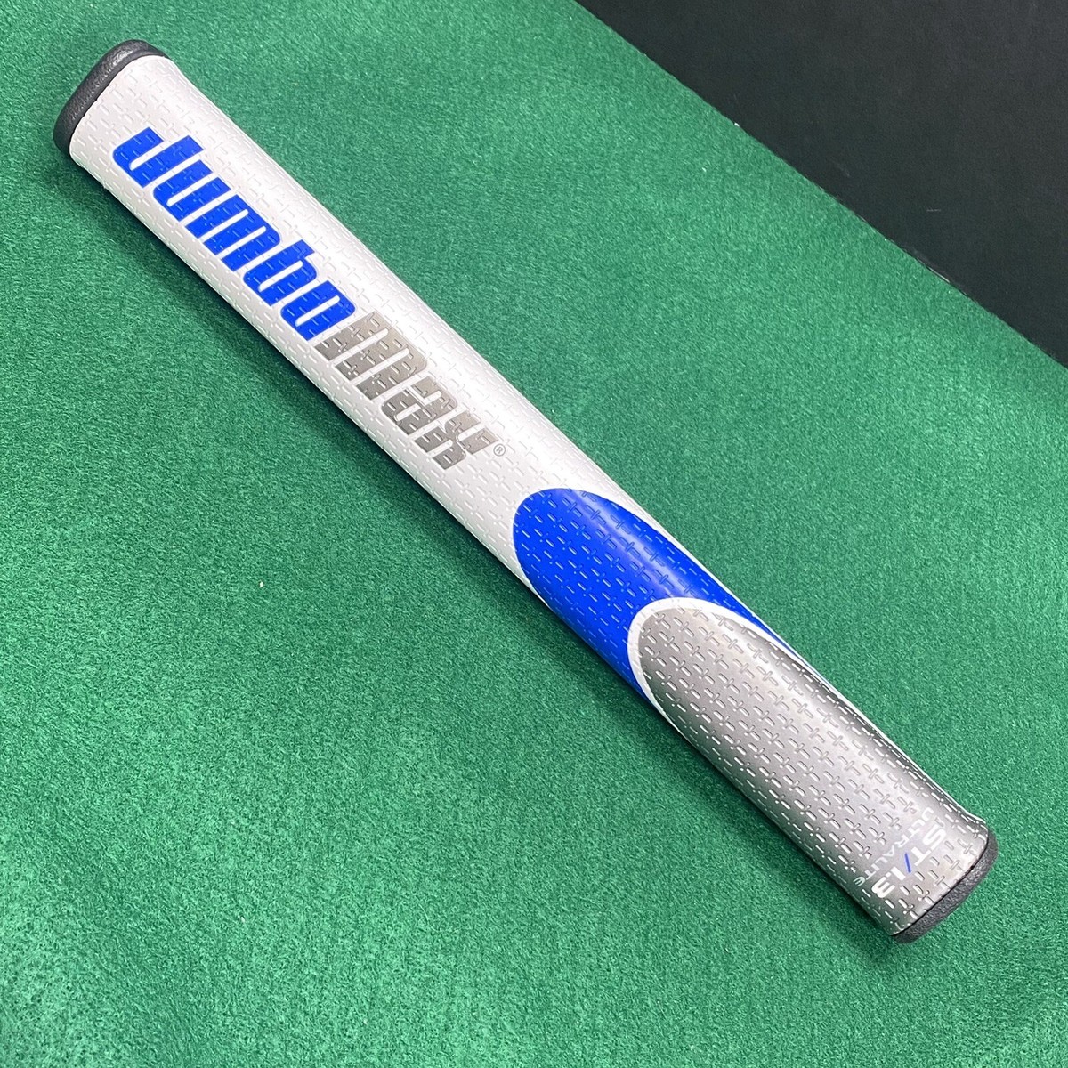 Jumbo Putter Grip Non-Tapered White/ Blue/ Grey 11
