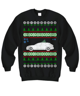 German Wagon like an RS6 Ugly Christmas Sweater  - Sweatshirt