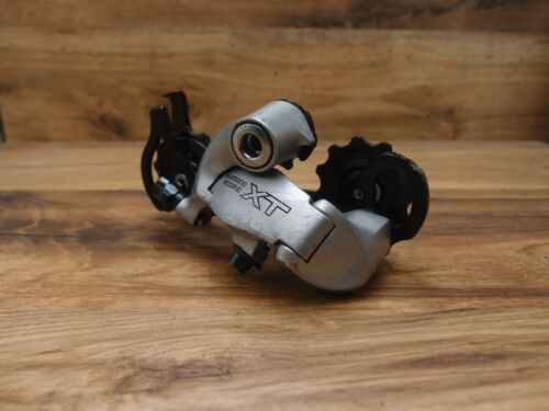 1998 rear derailleur Shimano Deore XT RD-M750 Mega Drive VIA Japan long cage 9sp - Picture 2 of 11