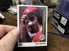 1989 Upper Deck St. Louis Cardinals Baseball Card #514 Jose Oquendo